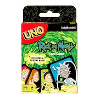 Juego de Mesa Mattel Uno Edición Especial Rick Y Morty