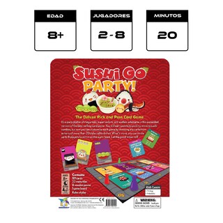 Foto 3 | Foto 3 | Juego de Cartas Virtual Zone VZ-JM-SGP Sushi Go Party! en Español