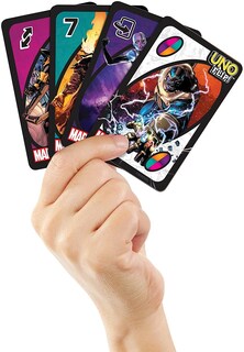 Foto 6 | Foto 6 | Juego de Cartas Uno Flip Marvel con 112 Tarjetas - Venta Internacional