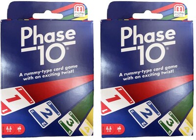 Foto 1 | Foto 1 | Venta Internacional - Juego de Cartas Mattel Phase 10 2 Paquetes
