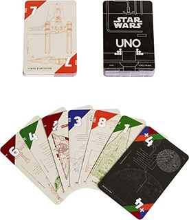 Foto 2 | Foto 2 | Venta Internacional - Juego De Cartas Uno Star Wars Technical Schematics