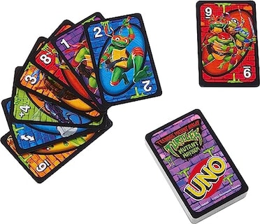 Foto 6 | Foto 6 | Venta Internacional - Juego de Cartas Mattel Games Uno Teenage Mutant Ninja Turtles