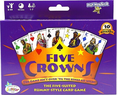 Foto 1 | Foto 1 | Venta Internacional - Juego De Cartas Five Crowns Family Para Adultos Y Niños Mayores De 5 Años