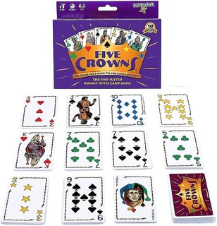 Foto 2 | Foto 2 | Venta Internacional - Juego De Cartas Five Crowns Family Para Adultos Y Niños Mayores De 5 Años
