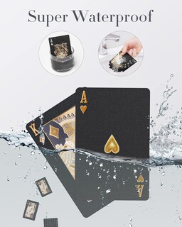 Foto 3 | Foto 3 | Venta Internacional - Juego De Cartas Bierdorf Diamond Waterproof Black Poker Hd