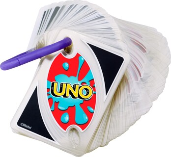 Foto 4 | Foto 4 | Juego De Cartas Mattel Games Uno Splash De Plástico Resistente Al Agua - Venta Internacional.