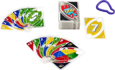 Foto 5 | Foto 5 | Juego De Cartas Mattel Games Uno Splash De Plástico Resistente Al Agua - Venta Internacional.
