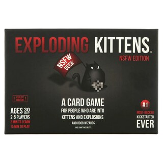 Foto 1 | Foto 1 | Juego De Cartas Exploding Kittens Nsfw Para Adultos Y Adolescentes - Venta Internacional.