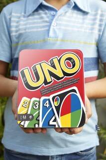 Foto 2 | Foto 2 | Juego De Cartas Mattel Games Uno Para Una Noche Familiar Con Caja De Almacenamiento - Venta Internacional.
