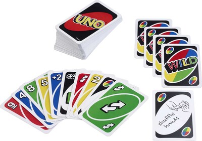 Foto 3 | Foto 3 | Juego De Cartas Mattel Games Uno Para Una Noche Familiar Con Caja De Almacenamiento - Venta Internacional.