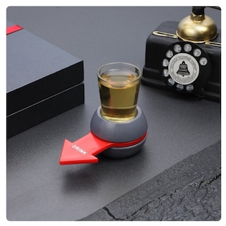 Foto 1 | Foto 1 | Party Game Pointer Shot Spinner Spin Con Vaso De Cristal - Venta Internacional.