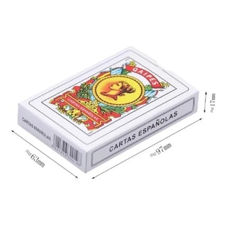 Foto 5 | Foto 5 | Juego De Cartas Españolas De 40 Letras Barajas - Venta Internacional.