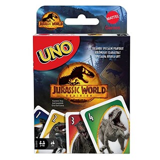 Foto 1 | Foto 1 | Juego De Cartas Jurassic World Dominion Uno Con Mazo Temático Para Niños Mayores De 7 Años - Venta Internacional.