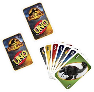 Foto 5 | Foto 5 | Juego De Cartas Jurassic World Dominion Uno Con Mazo Temático Para Niños Mayores De 7 Años - Venta Internacional.