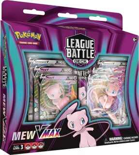 Foto 1 | Foto 1 | Juego De Cartas Coleccionables Pokémon Mew Vmax League Battle Deck - Venta Internacional