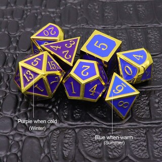Foto 6 | Foto 6 | Juego De Dados Haxtec Con Bolsa 7 Piezas - Venta Internacional
