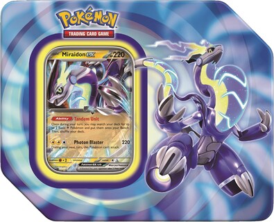 Foto 1 | Foto 1 | Juego de Cartas Coleccionables Pokémon Paldea Legends Tin - Venta Internacional