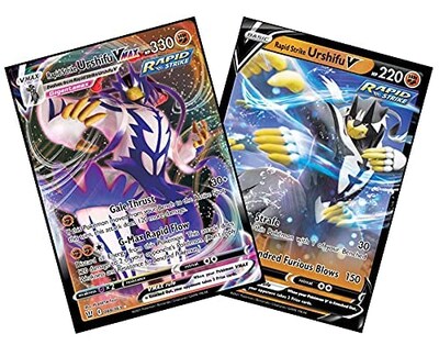 Foto 1 | Foto 1 | Lote De Cartas Pokémon Pokémon Rapid Strike Urshifu Vmax & V - Venta Internacional