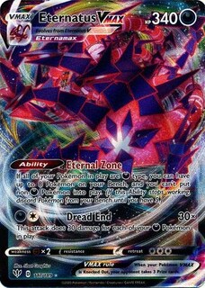 Foto 1 | Foto 1 | Tarjeta Pokémon Eternatus VMax 117/189 - Ultra Rara - Venta Internacional