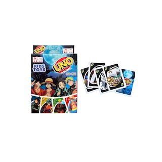 Foto 1 | Foto 1 | Juego de Cartas UNO Edición Anime Naruto Goku One Piece - Venta Internacional