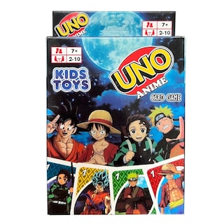 Foto 2 | Foto 2 | Juego de Cartas UNO Edición Anime Naruto Goku One Piece - Venta Internacional