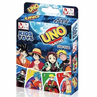Foto 5 | Foto 5 | Juego de Cartas UNO Edición Anime Naruto Goku One Piece - Venta Internacional