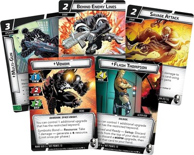Foto 3 | Foto 3 | Juego de Cartas Fantasy Flight Marvel Champions Venom Hero Pack - Venta Internacional