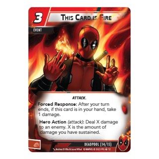 Foto 3 | Foto 3 | Juego De Cartas Fantasy Flight Marvel Champions Deadpool Pack - Venta Internacional.