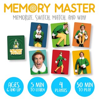 Foto 2 | Foto 2 | Juego De Cartas Aquarius Elf Memory Master Para 4 Jugadores - Venta Internacional.
