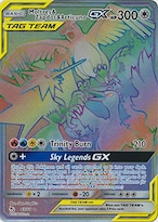 Carta Única De Pokémon Moltres & Zapdos Y Articuno Tag Team Gx - Venta Internacional.