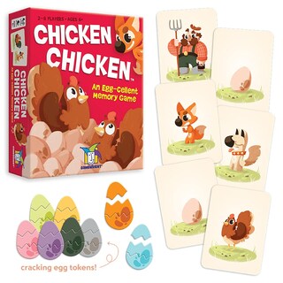 Foto 1 | Foto 1 | Juego De Tarjetas De Memoria Gamewright Chicken Chicken Kids 6+ Years - Venta Internacional.