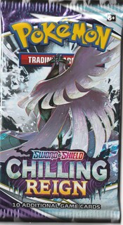 Foto 1 | Foto 1 | Paquete De Refuerzo Pokémon Chilling Reign Con 10 Cartas - Venta Internacional.