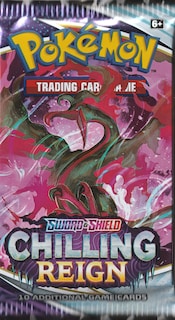 Foto 2 | Foto 2 | Paquete De Refuerzo Pokémon Chilling Reign Con 10 Cartas - Venta Internacional.