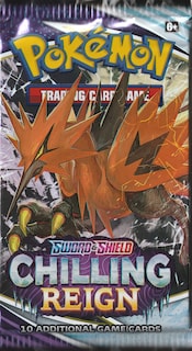 Foto 3 | Foto 3 | Paquete De Refuerzo Pokémon Chilling Reign Con 10 Cartas - Venta Internacional.
