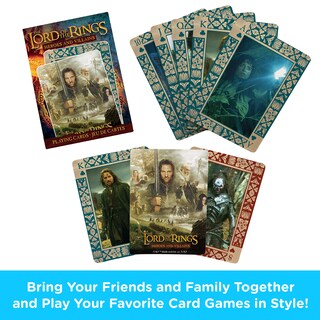 Foto 2 | Foto 2 | Juego De Cartas Aquarius Héroes Y Villanos De El Señor De Los Anillos - Venta Internacional.