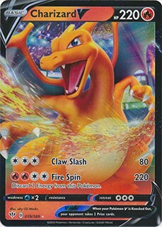 Foto 1 | Foto 1 | Carta Coleccionable Pokémon Charizard V 019/189 Ultra Rare - Venta Internacional.