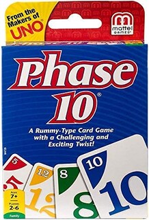 Foto 3 | Foto 3 | Juego De Cartas Mattel Uno Flip And Phase 10, Paquete De Dos - Venta Internacional.