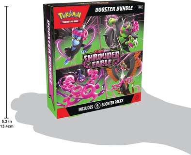 Foto 2 | Foto 2 | Paquete Pokemon Tcg Scarlet & Violet Shrouded Fable Booster - Venta Internacional.