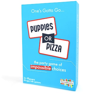 Foto 1 | Foto 1 | Juego De Cartas Spin Master Games Solidroots Puppies Or Pizza - Venta Internacional.