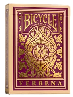 Foto 1 | Foto 1 | Juego De Cartas Para Bicicleta, Verbena Floral, Lámina Dorada De Primera Calidad - Venta Internacional.