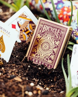 Foto 6 | Foto 6 | Juego De Cartas Para Bicicleta, Verbena Floral, Lámina Dorada De Primera Calidad - Venta Internacional.