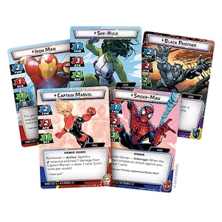 Foto 5 | Foto 5 | Juego De Cartas Fantasy Flight Marvel Champions Base 14+ Kids - Venta Internacional.