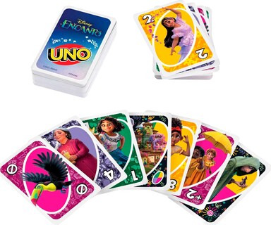 Foto 3 | Foto 3 | Juego De Cartas Mattel Games Uno Disney Encanto Para Niños Y Adultos Y Familia - Venta Internacional.