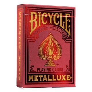 Foto 1 | Foto 1 | Lámina Metálica De Primera Calidad Para Bicicleta, Color Rojo, De Playing Cards - Venta Internacional.