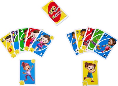 Foto 6 | Foto 6 | Juego De Cartas Mattel Games Uno Junior Move! Para Niños - Venta Internacional.