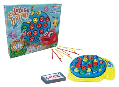 Foto 3 | Foto 3 | Combo Let's Go Fishin' De Game Pressman Con Tarjeta Go Fish De 58 Cm - Venta Internacional.