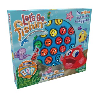 Foto 4 | Foto 4 | Combo Let's Go Fishin' De Game Pressman Con Tarjeta Go Fish De 58 Cm - Venta Internacional.