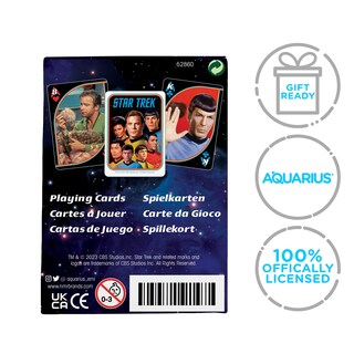 Foto 7 | Foto 7 | Juego De Cartas Aquarius Con Temática De La Serie Original De Star Trek - Venta Internacional.