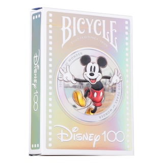 Foto 1 | Foto 1 | Juego De Cartas, Bicicleta, 100 Aniversario De Disney, Holográfico - Venta Internacional.