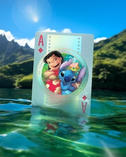 Foto 3 | Foto 3 | Juego De Cartas, Bicicleta, 100 Aniversario De Disney, Holográfico - Venta Internacional.